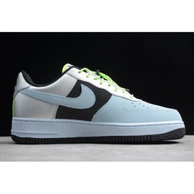 Nike Air Force 1 Low Baby Mavi / Siyah / Gümüş Kaykay Ayakkabı Türkiye - A7X5A9B4